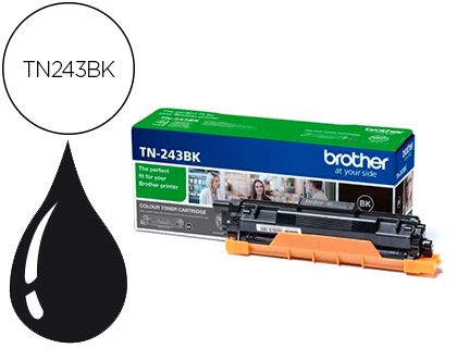 Toner Brother tn243bk dcp-l3510cdw / hl-l3270cdw / mfc-l3710cw preto 1000 páginas