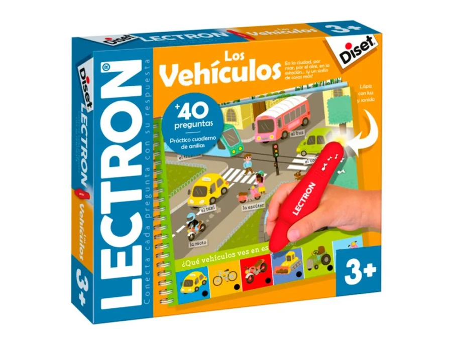 Jogo Diset didáctico lectron mini vehiculos