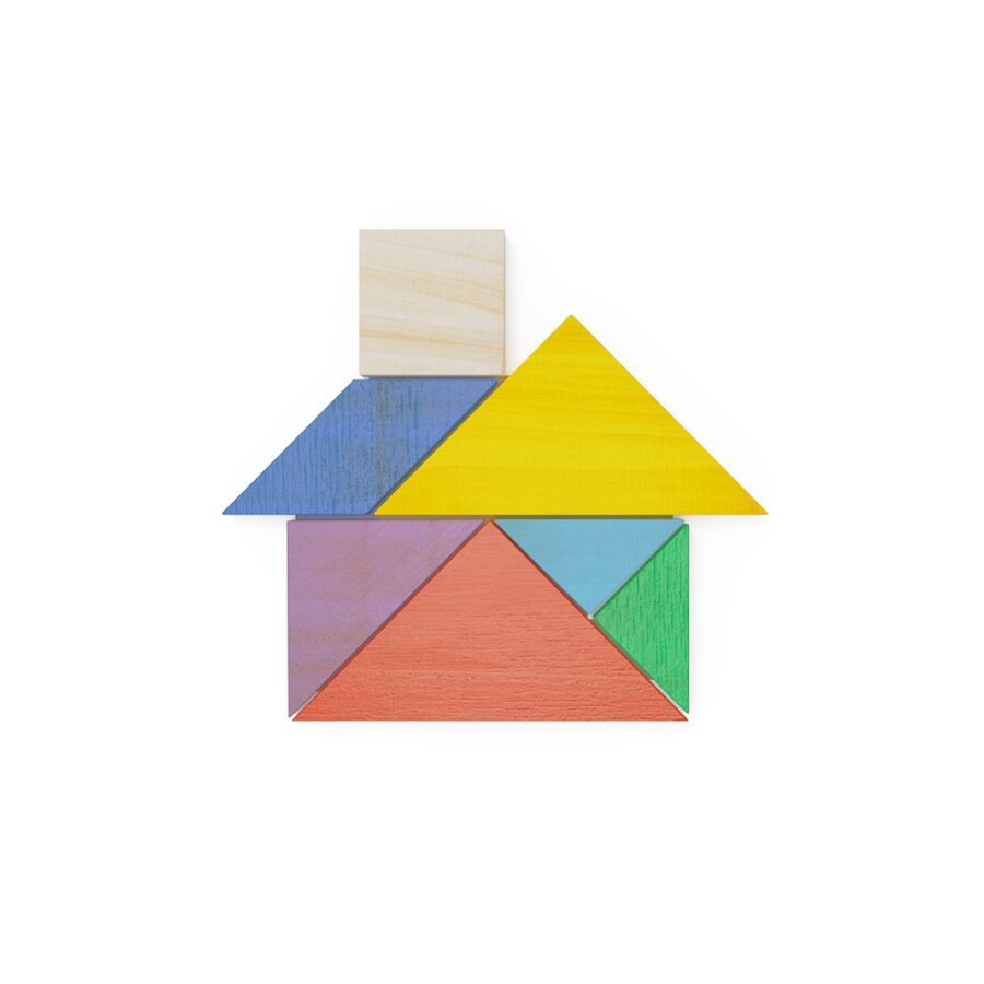 POPme - Wooden Toys Tangram