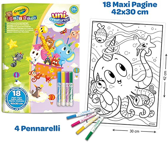 Crayola - Mini Kids Coloring Pages