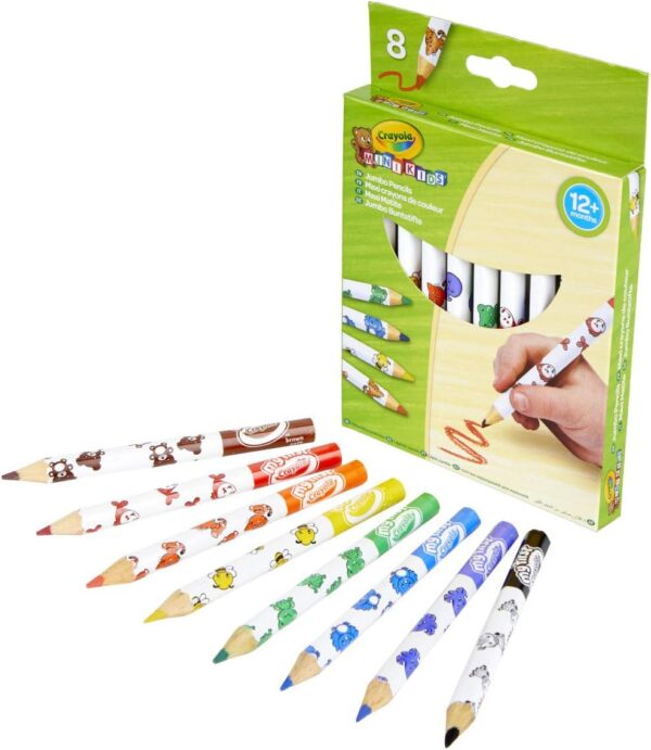 Crayola - Mini Kids Maxi Lápis de Colorir (8x)