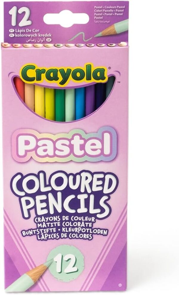 Crayola - Coloured Pencils Pastel 12x