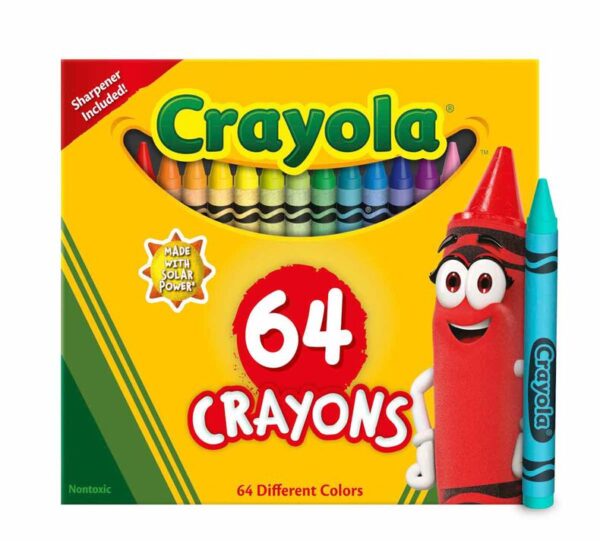 Crayola - Crayons Lápis de Cera 64x