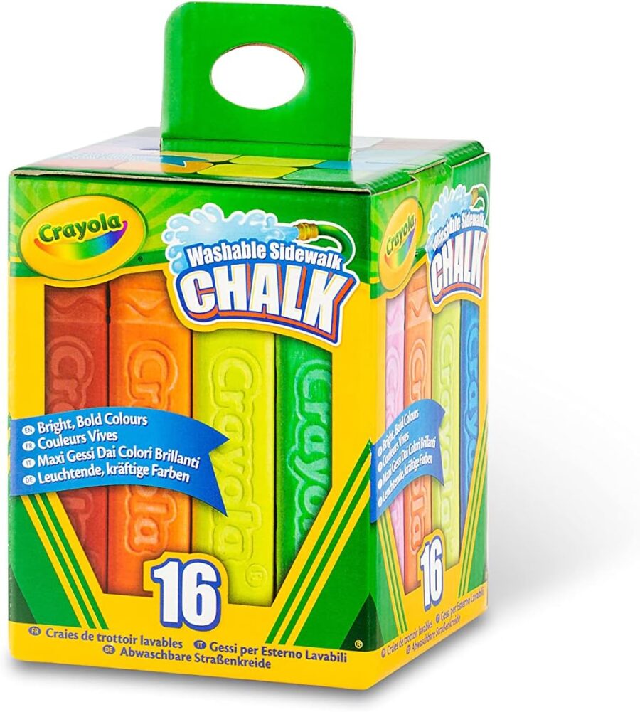 Crayola - Washable Outdoor Chalk Giz 16x