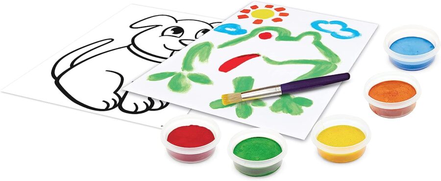 Crayola - Mini Kids Kit de Pinturas Laváveis