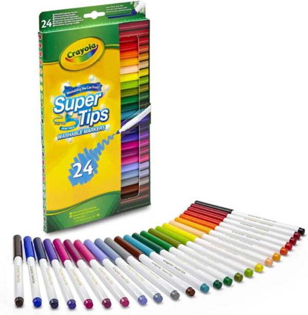 Crayola - Super Tips (24x)