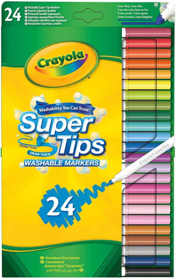 Crayola - Super Tips (24x)