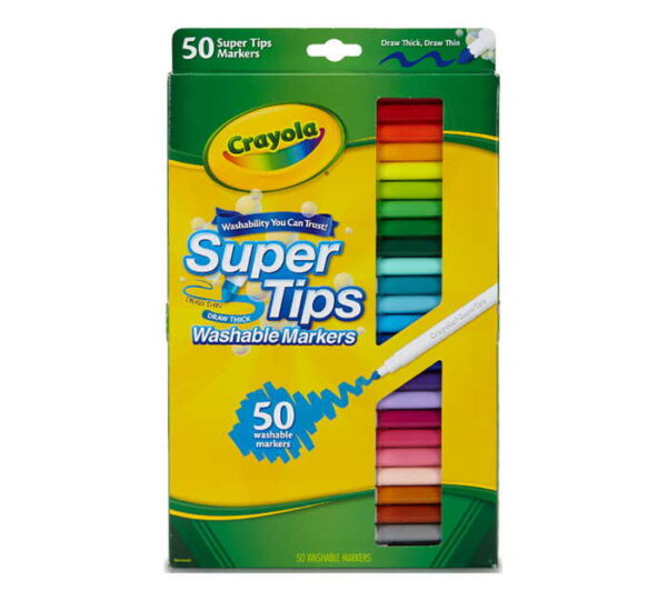 Crayola - Super Tips (50x)