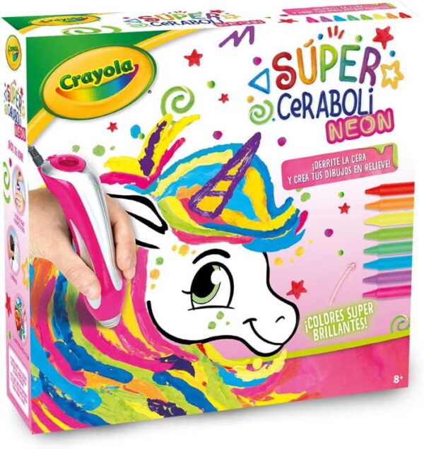 Crayola - Super Ceraboli Neon Unicórnio