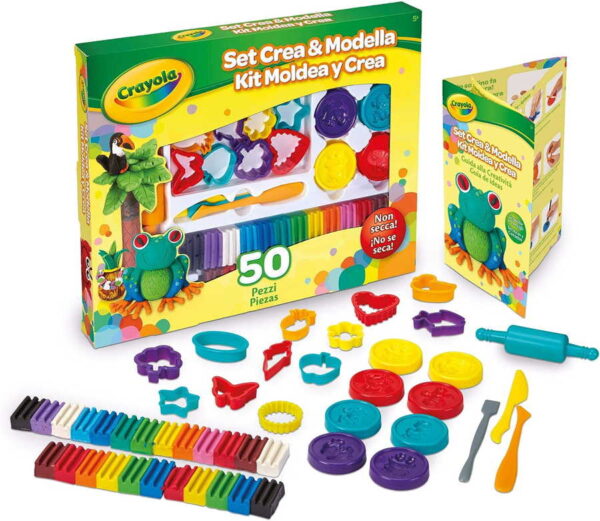 Crayola - Set Cria e Modela (50 peças)