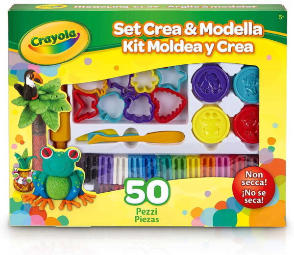 Crayola - Set Cria e Modela (50 peças)