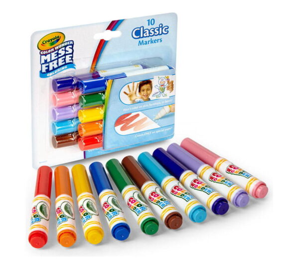 Crayola - Color Wonder Marcadores 10x