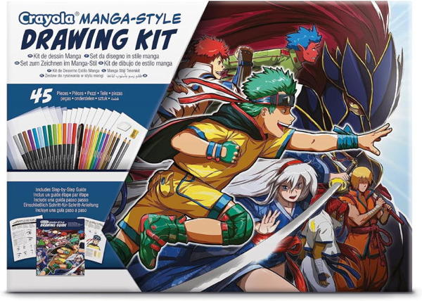 Crayola - Super Set "Aprende a desenhar Anime/Manga"