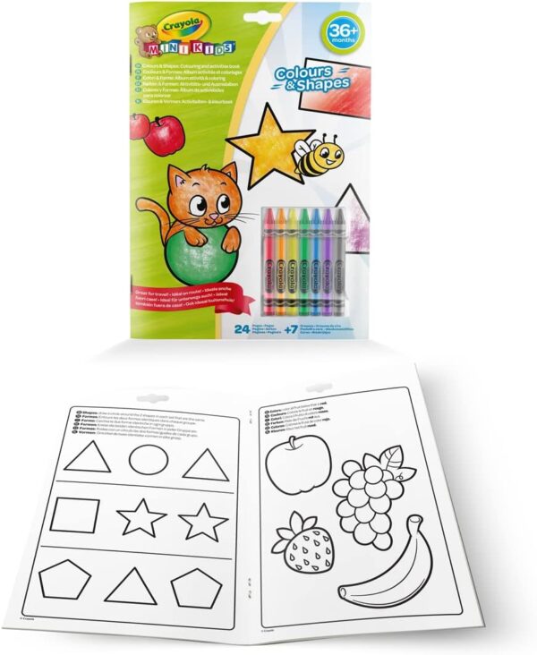 Crayola - Mini Kids Livro de Formas e Cores