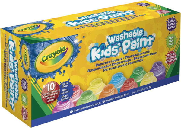 Crayola - Washable Paint Efeitos especiais (10x)