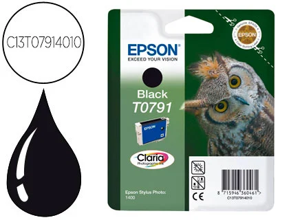 Tinteiro Epson stylus t07914 preto p50/ px650/ 700w/ 710w/ 720wd/ 730wd/ 800fw