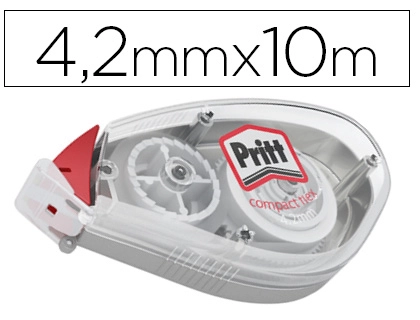 Corretor pritt roller compact flex 4,2 mm x 10 m.