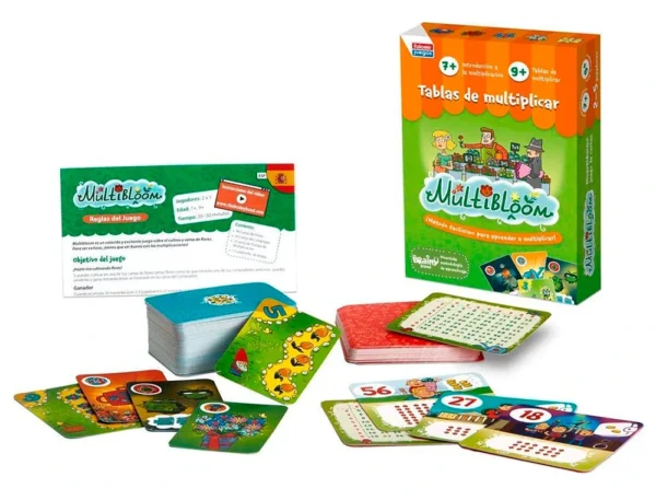 Jogo educativo Falomir multibloom tabelas de multiplicar