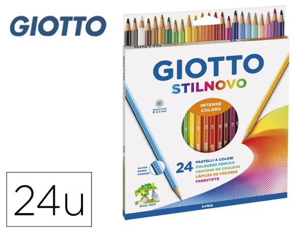 Lápis de cor Giotto stilnovo 24 unidades