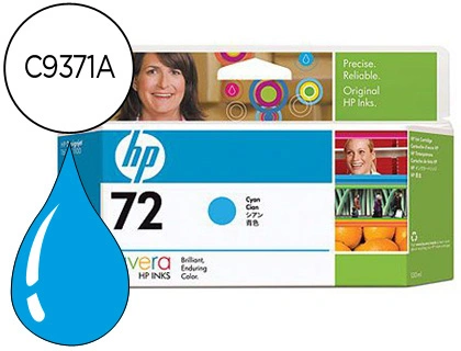 Tinteiro HP 72 Azul