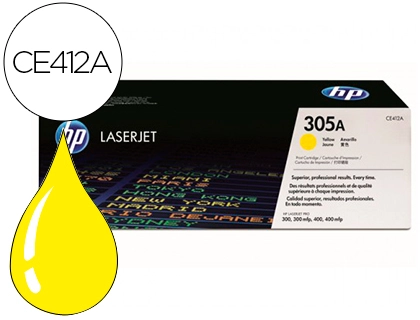 Toner Hp 305a Amarelo