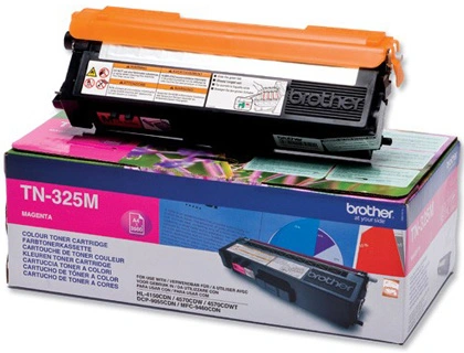 Toner Brother tn-325m magenta -3,500pag hl-4140cn hl-4150cdn hl-4570cdw dcp-9055cdn dcp-9270cdw